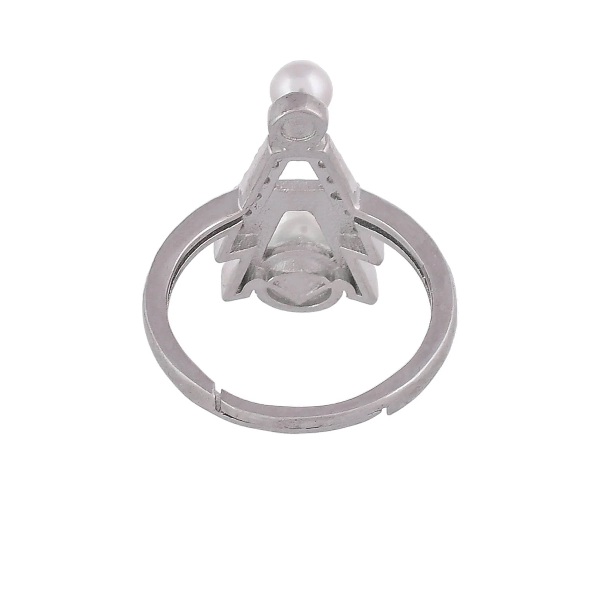 Voylla Silver-Plated Brass Ring - Image 5