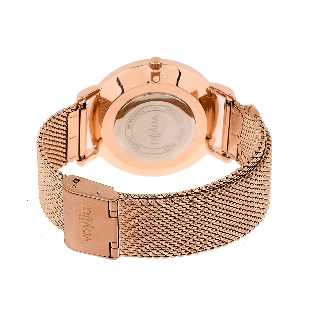 Voylla Studded Rose Gold Plated Watch - Image 4