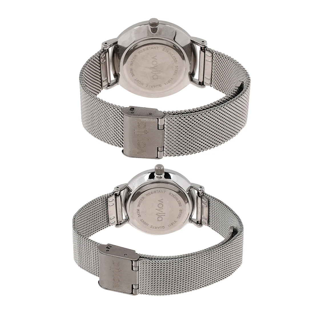 Voylla White Dial Couple Analog Watch - Image 4