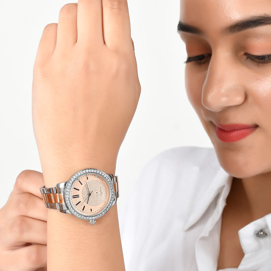 Voylla Studded Fashion Watch - Image 2