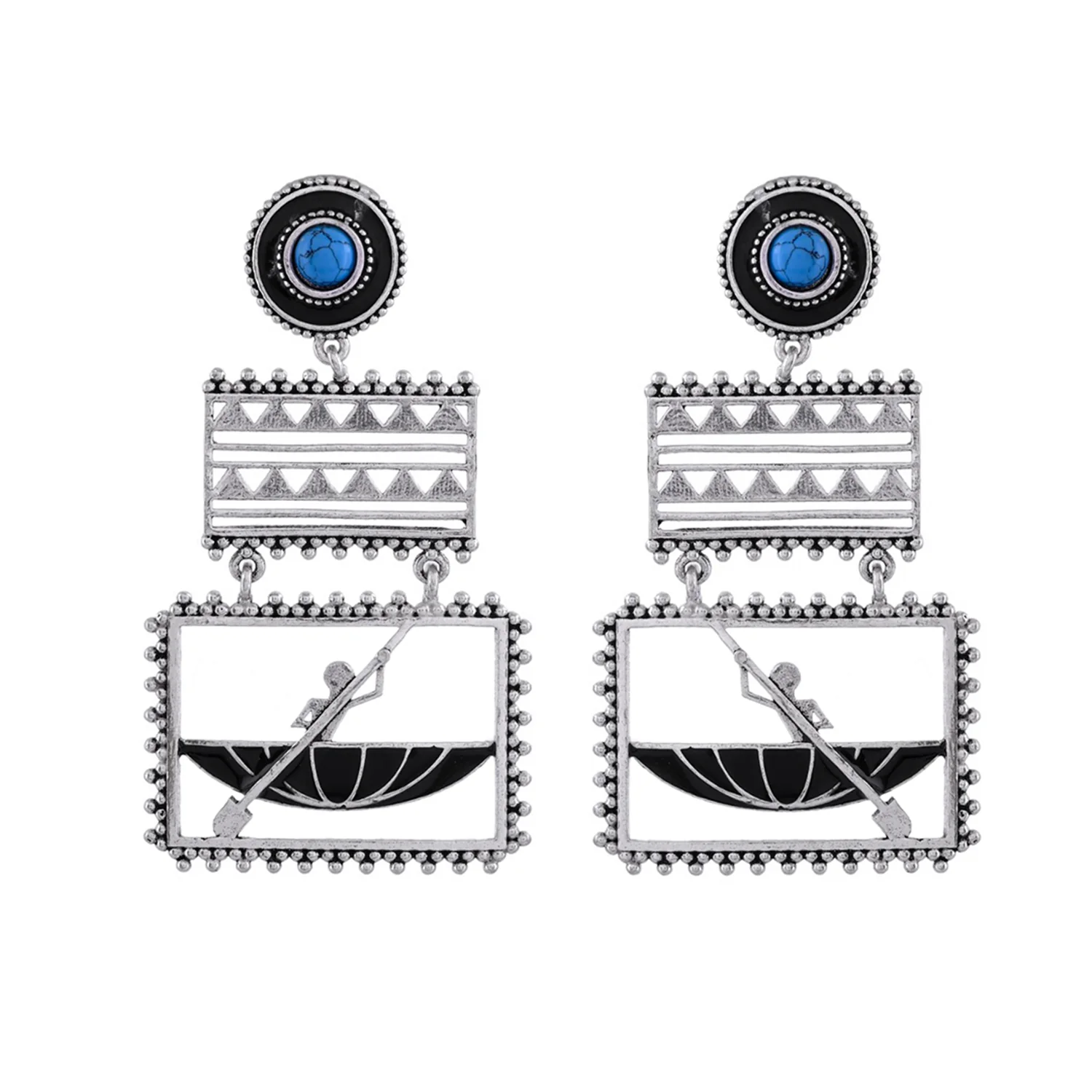 Warli Nandiyaan Ke Paar Earrings - Image 4