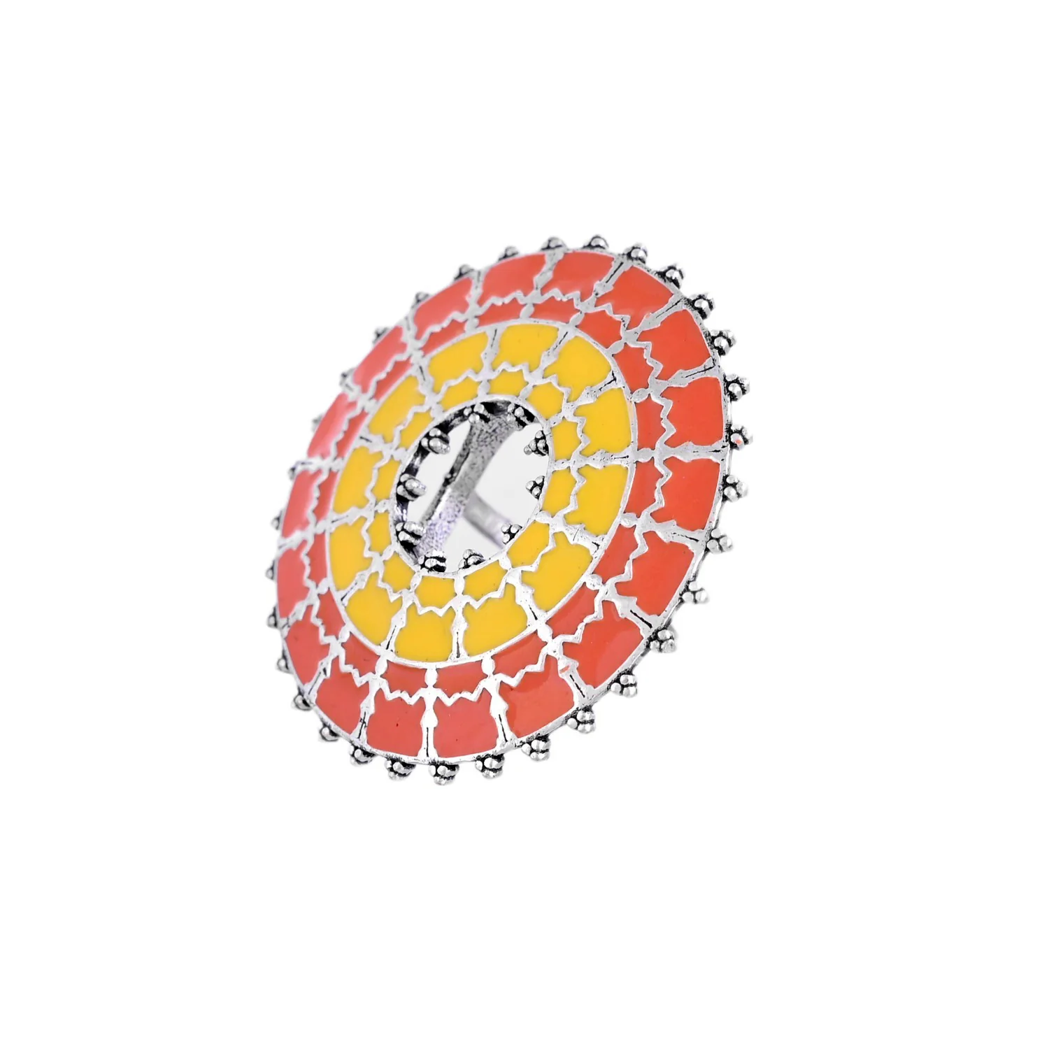 Warli Phool Rahi Sarson Sakal Ban Ring - Image 5