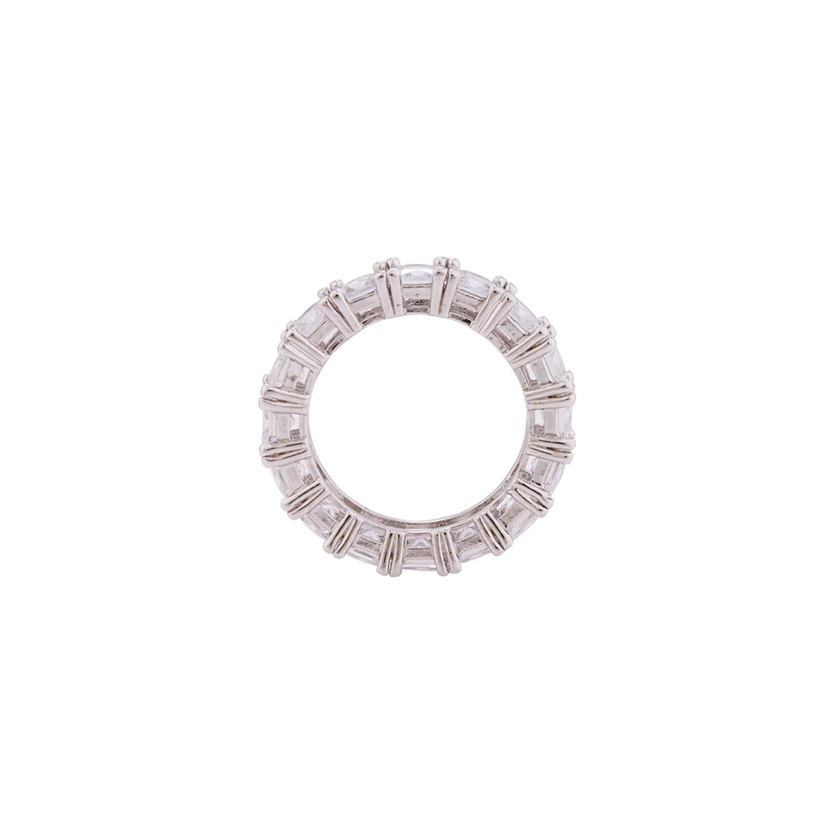 Women's American Diamond Gems Embellished Band Ring - Image 4