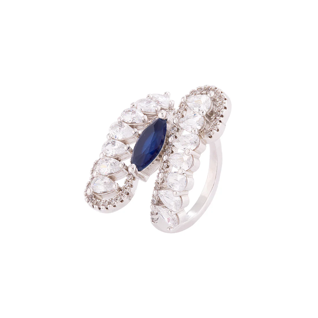 Women's Cutwork Pattern Ring - Image 3