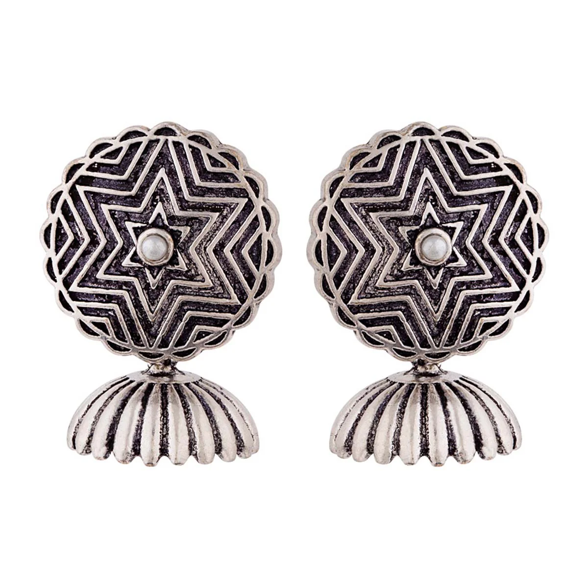 Work Essentials Dome Earrings - Image 3
