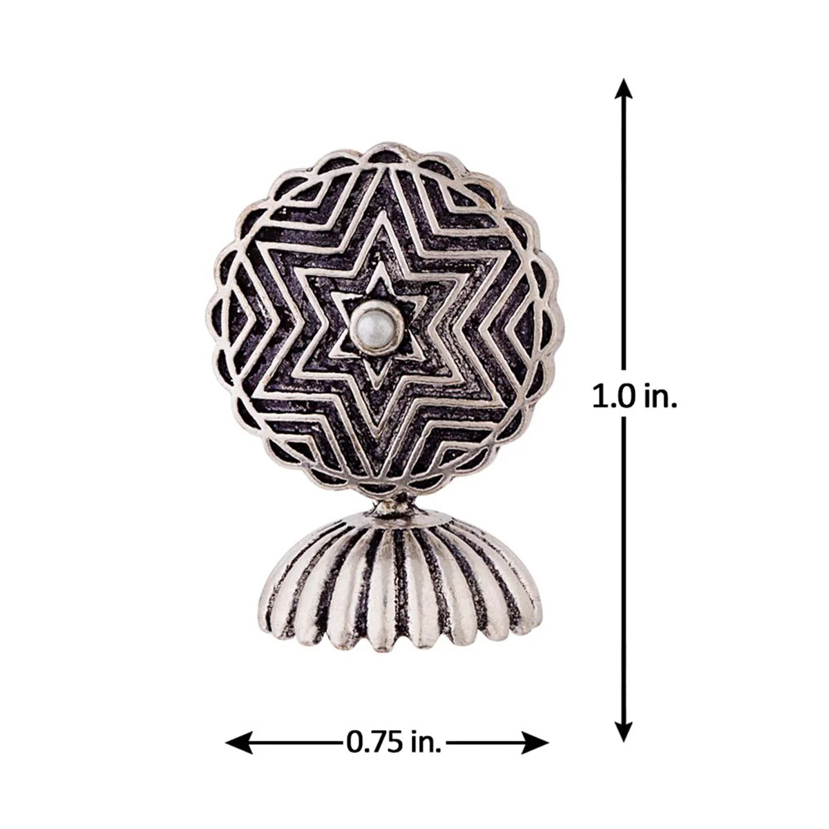 Work Essentials Dome Earrings - Image 5