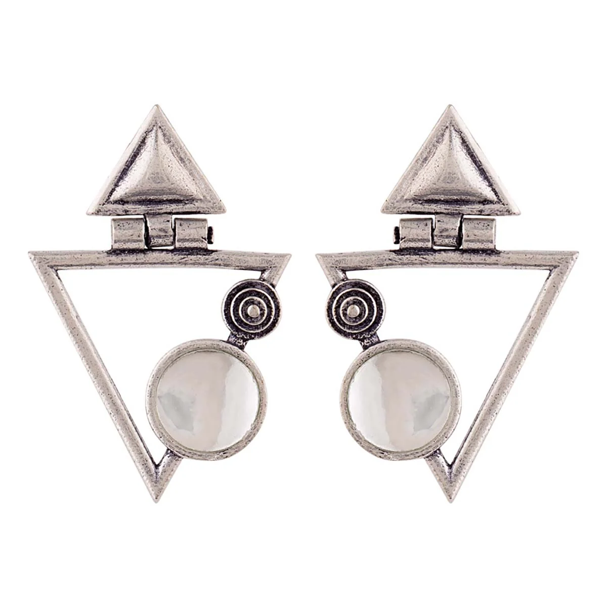Work Essentials Triangles Earrings - Image 3