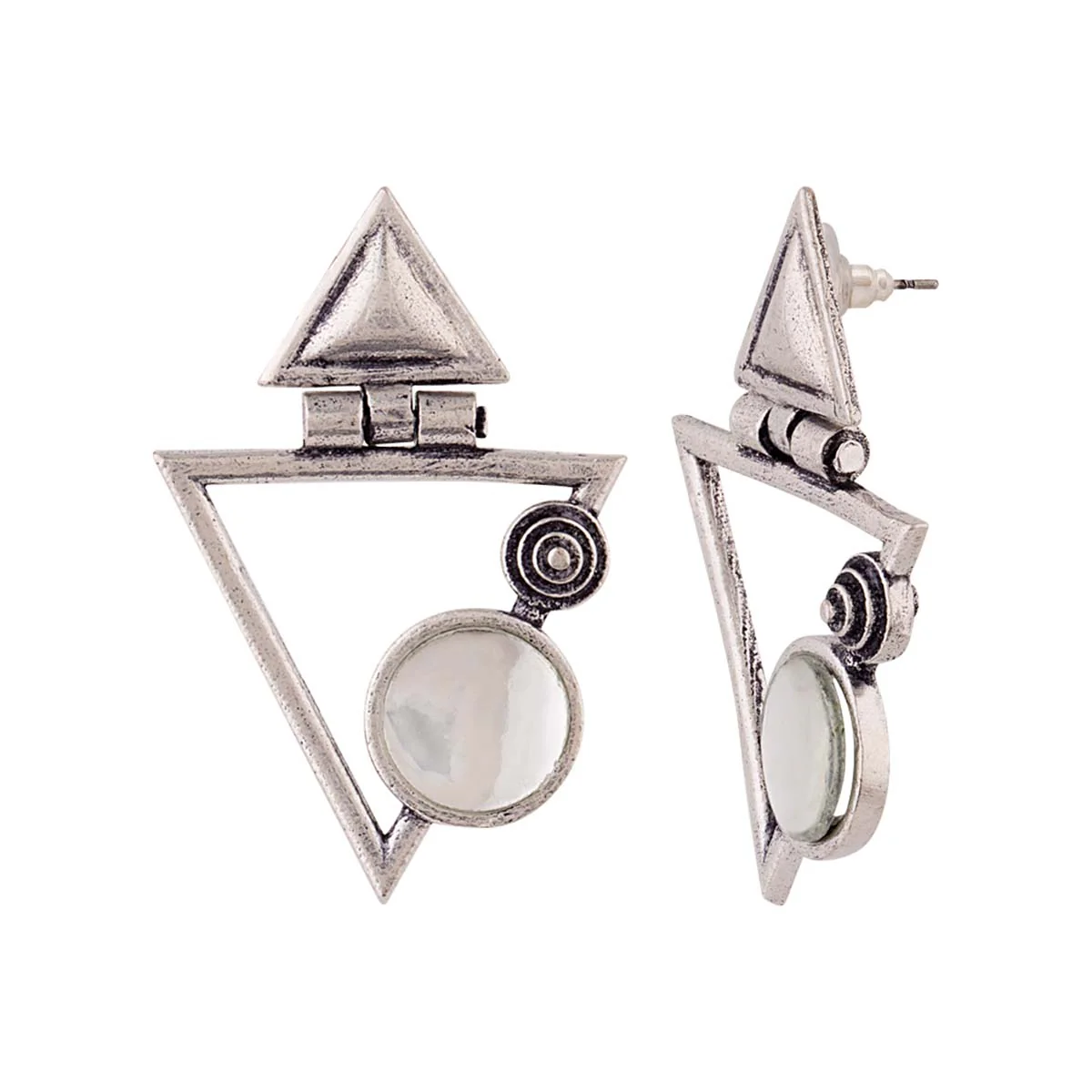 Work Essentials Triangles Earrings - Image 4