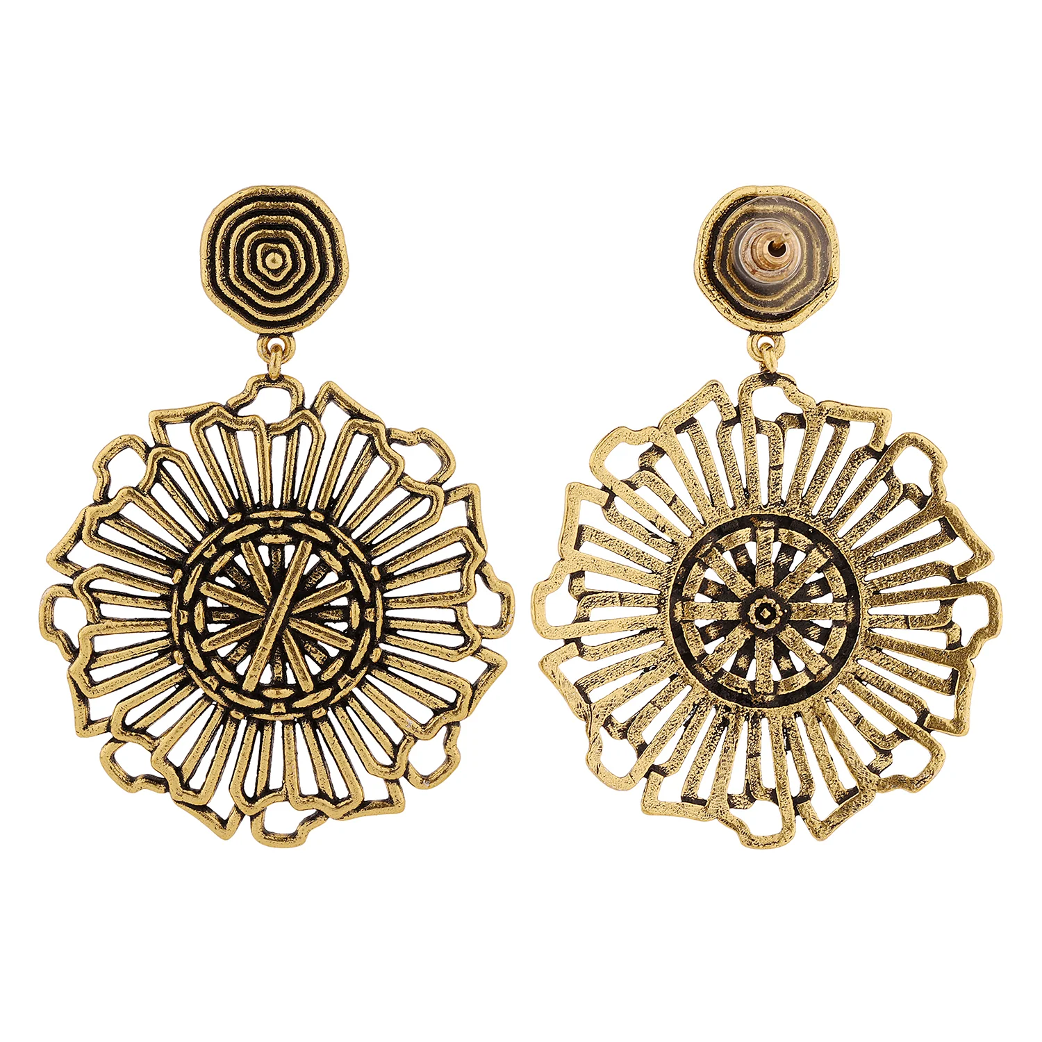 Woven Wonders Coiling Dangler Earrings - Image 5