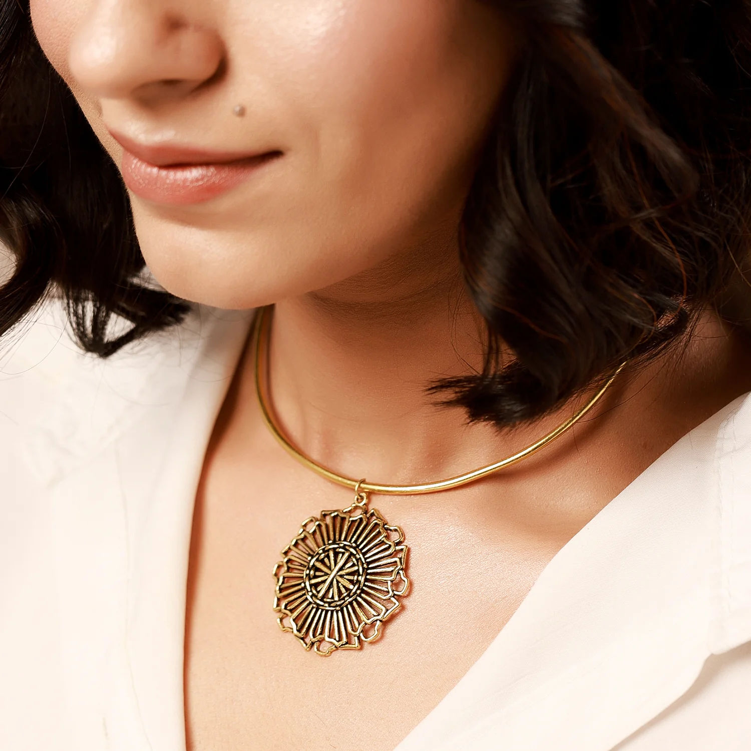 Woven Wonders Coiling Hasli Necklace - Image 2