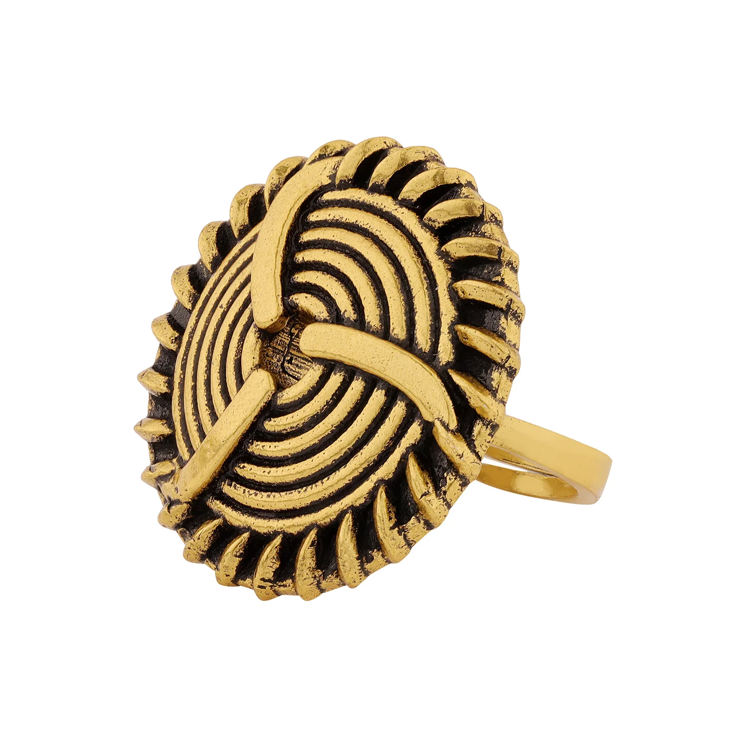 Woven Wonders Swirled Ring - Image 2