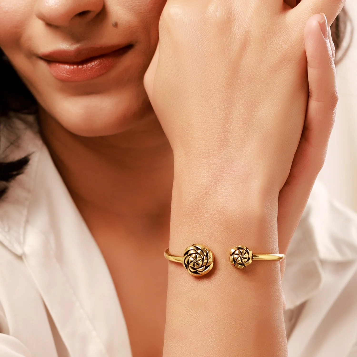 Woven Wonders Twisted Cuff Bracelet - Image 2