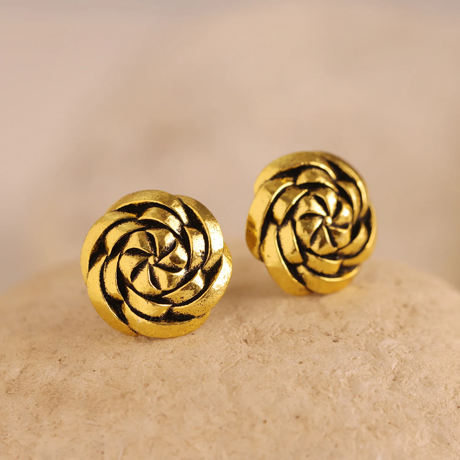 Woven Wonders Twisted Stud Earrings
