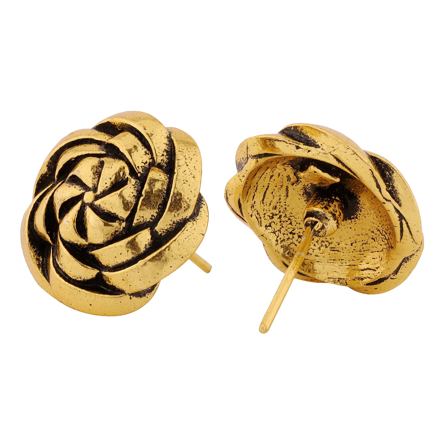 Woven Wonders Twisted Stud Earrings - Image 5