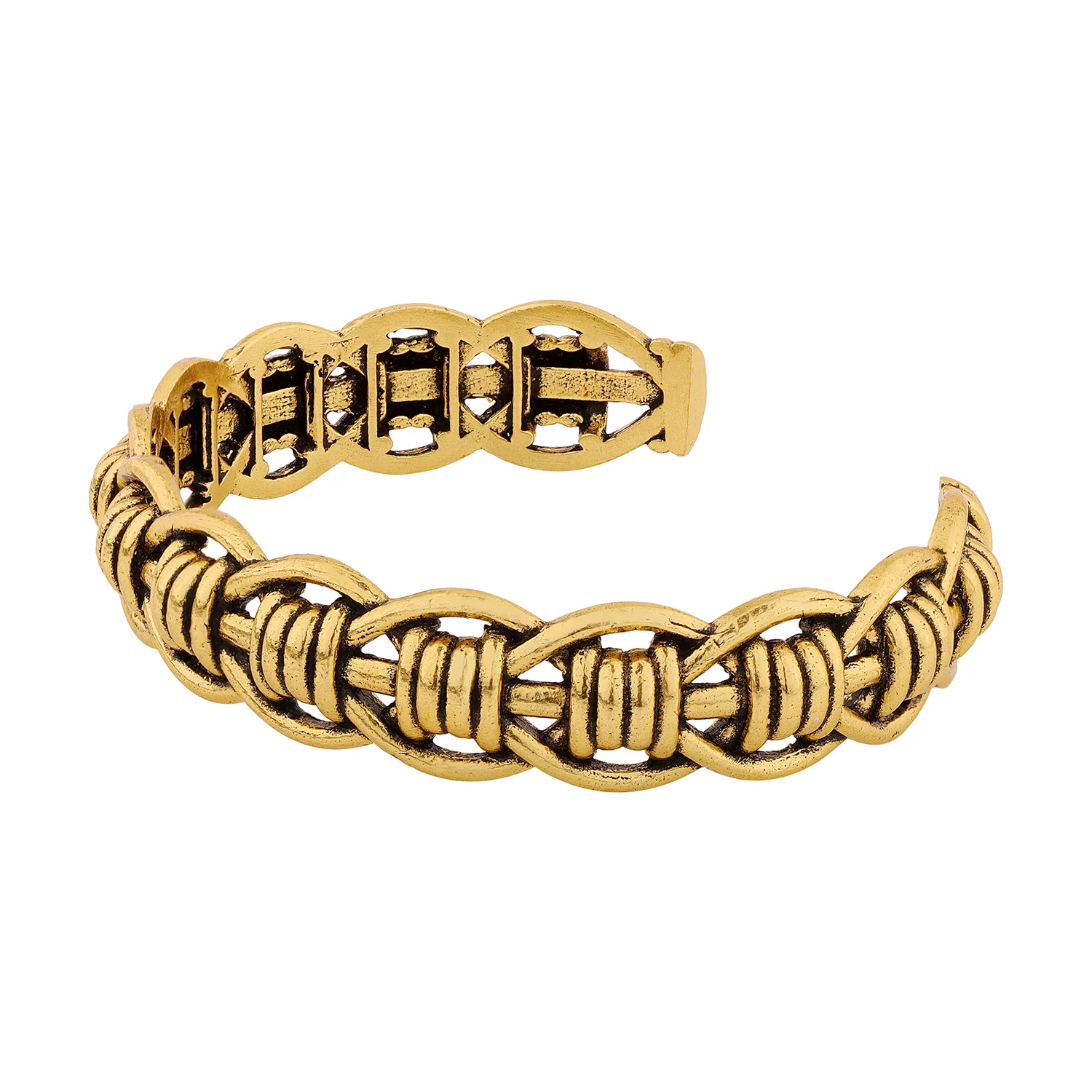 Woven Wonders Weaved Cuff Bracelet - Image 3