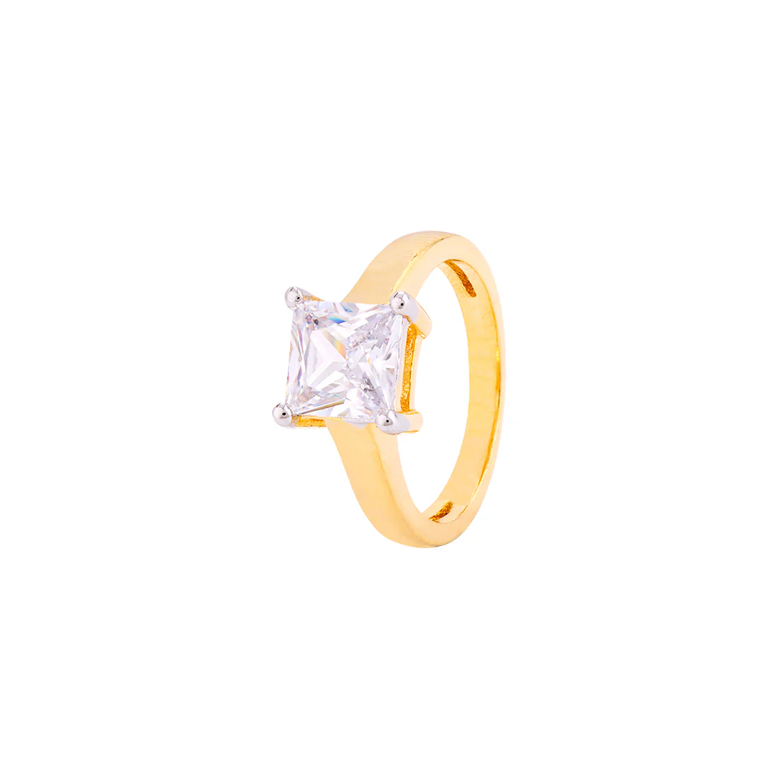 Yellow Gold Plated Band Ring - Image 3