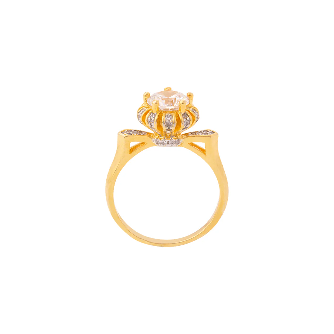 Zircon Gemstones Adorned Casual Ring - Image 4
