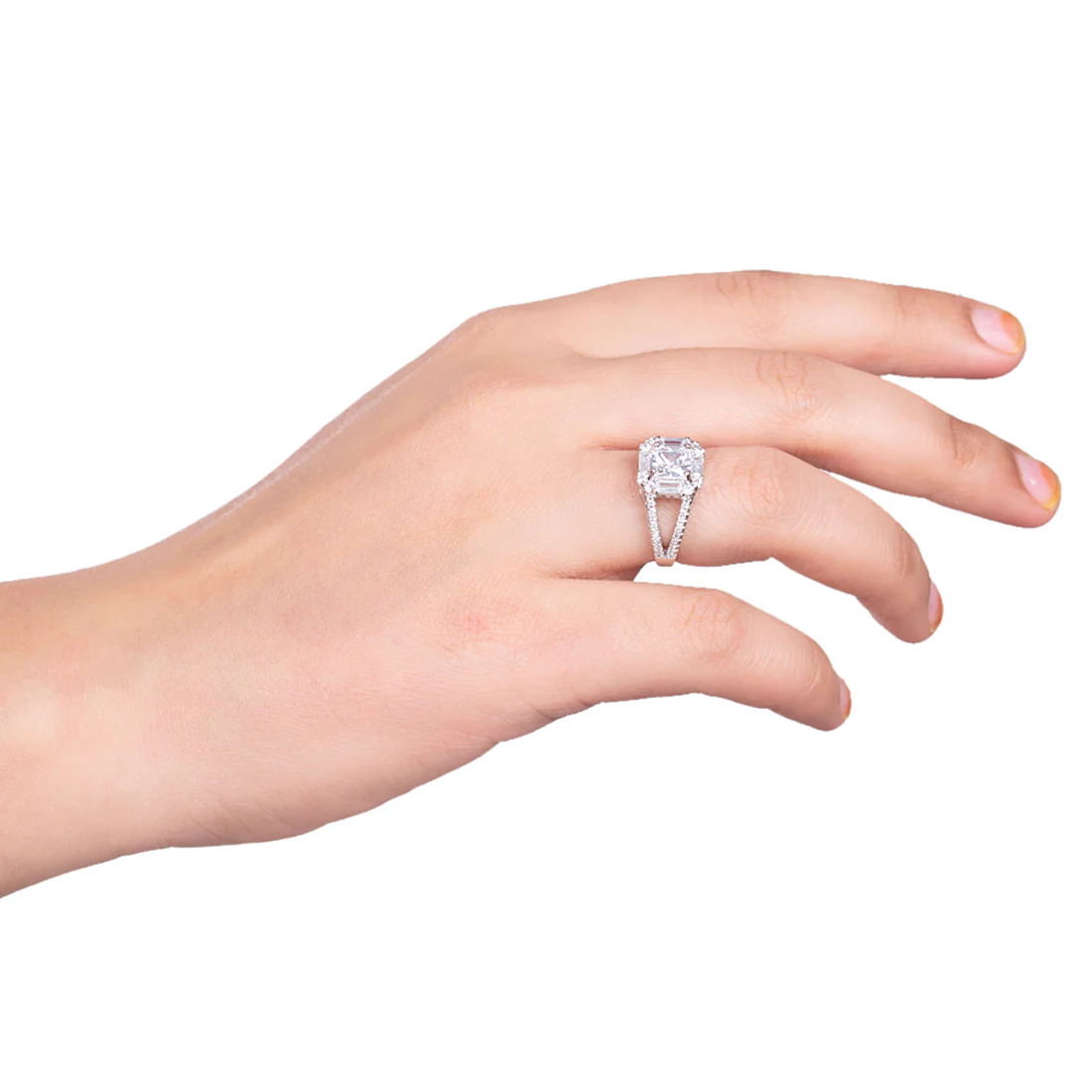 Zircon Gemstones Embellished Ring - Image 2