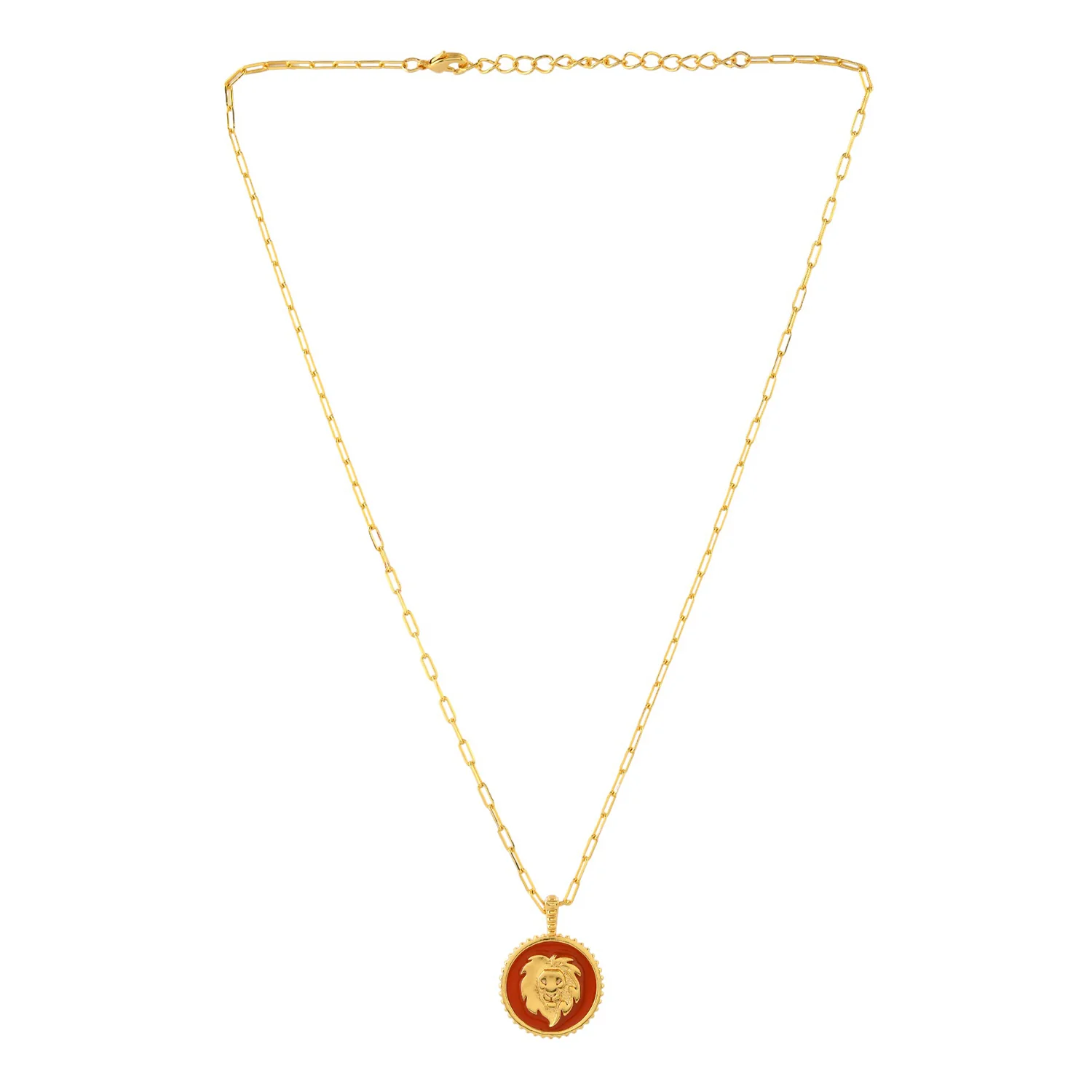 Zodiac Leo And Evil Eye Reversible Pendant - Image 8