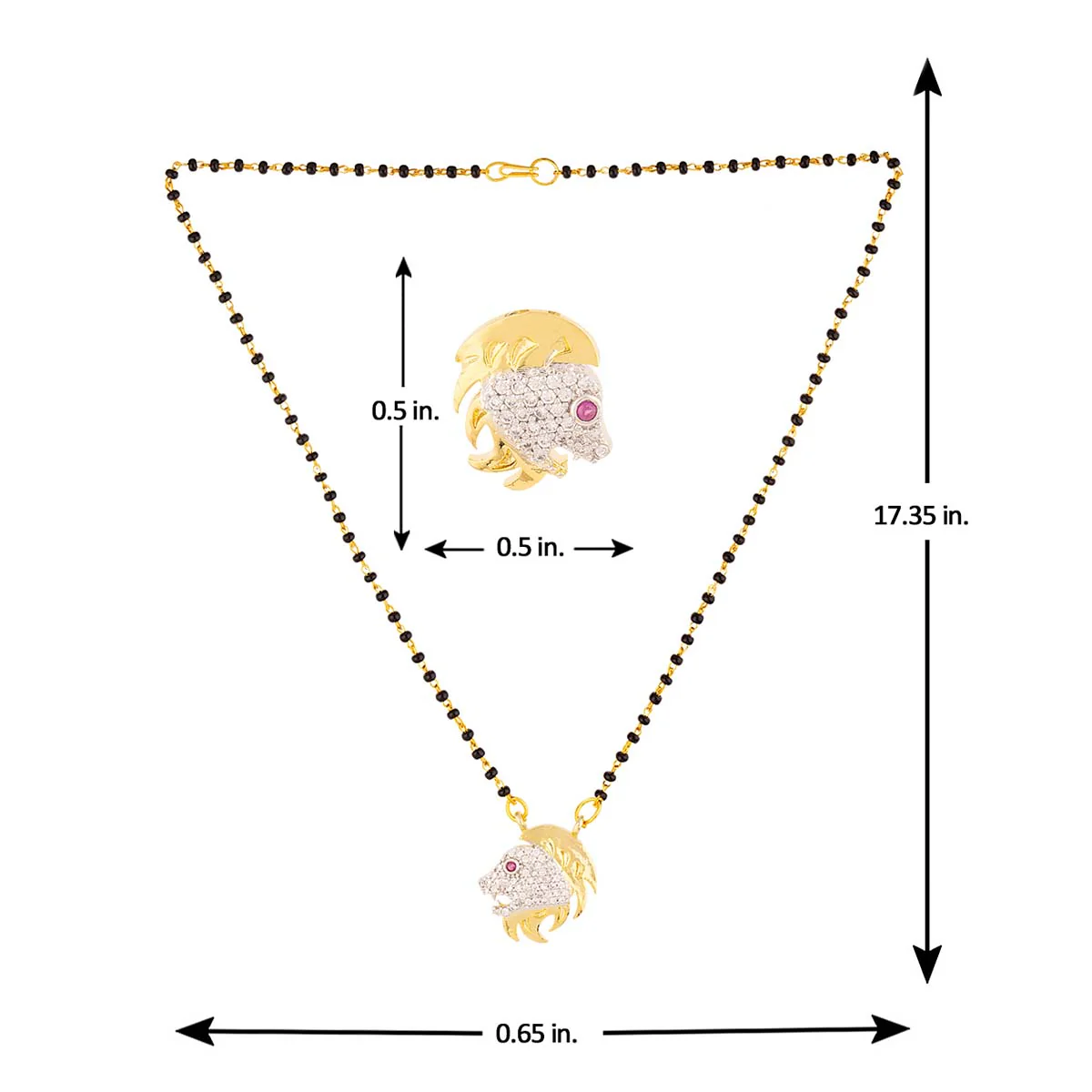 Zodiac Leo Mangalsutra - Image 6