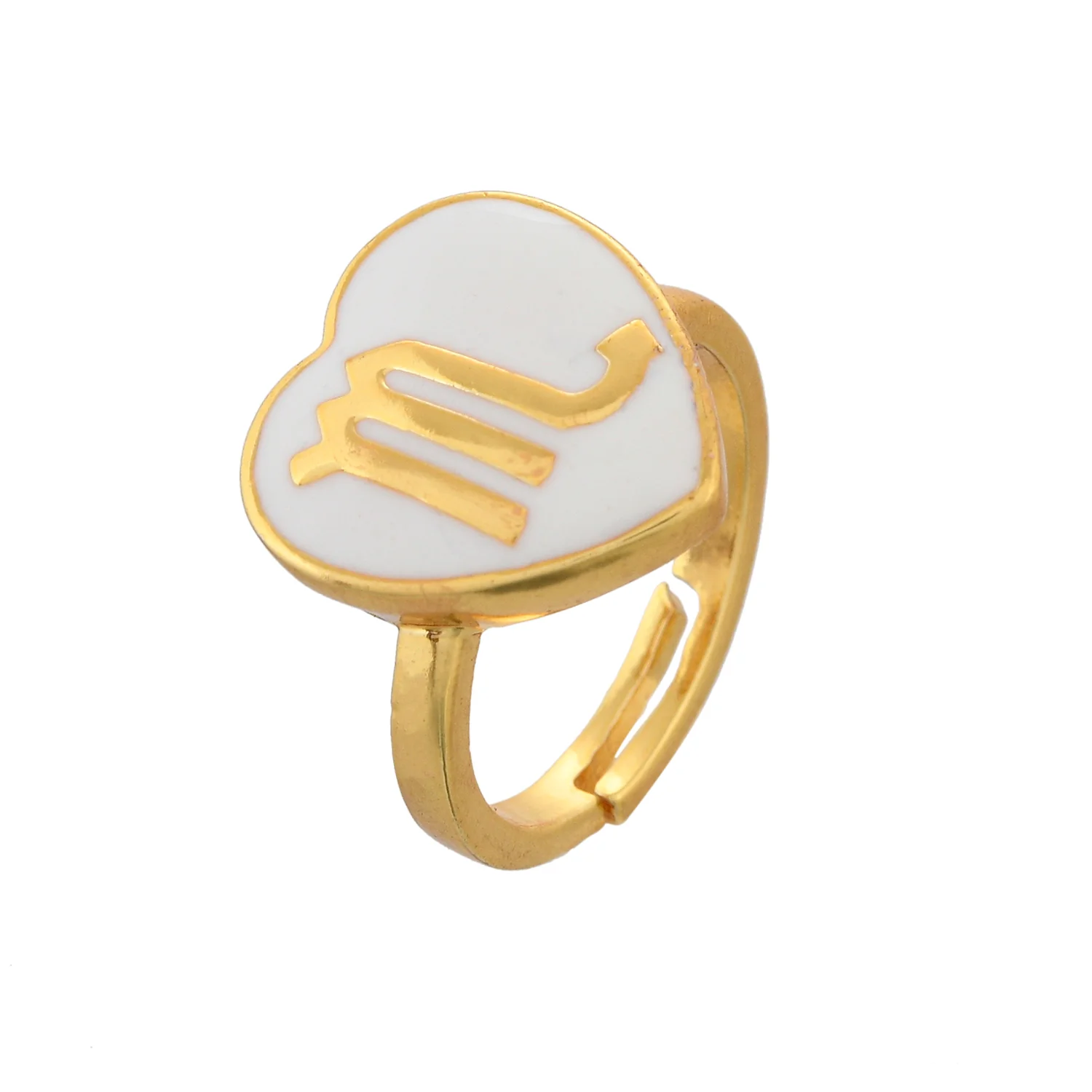 Zodiac Scorpio Enamel Ring - Image 3