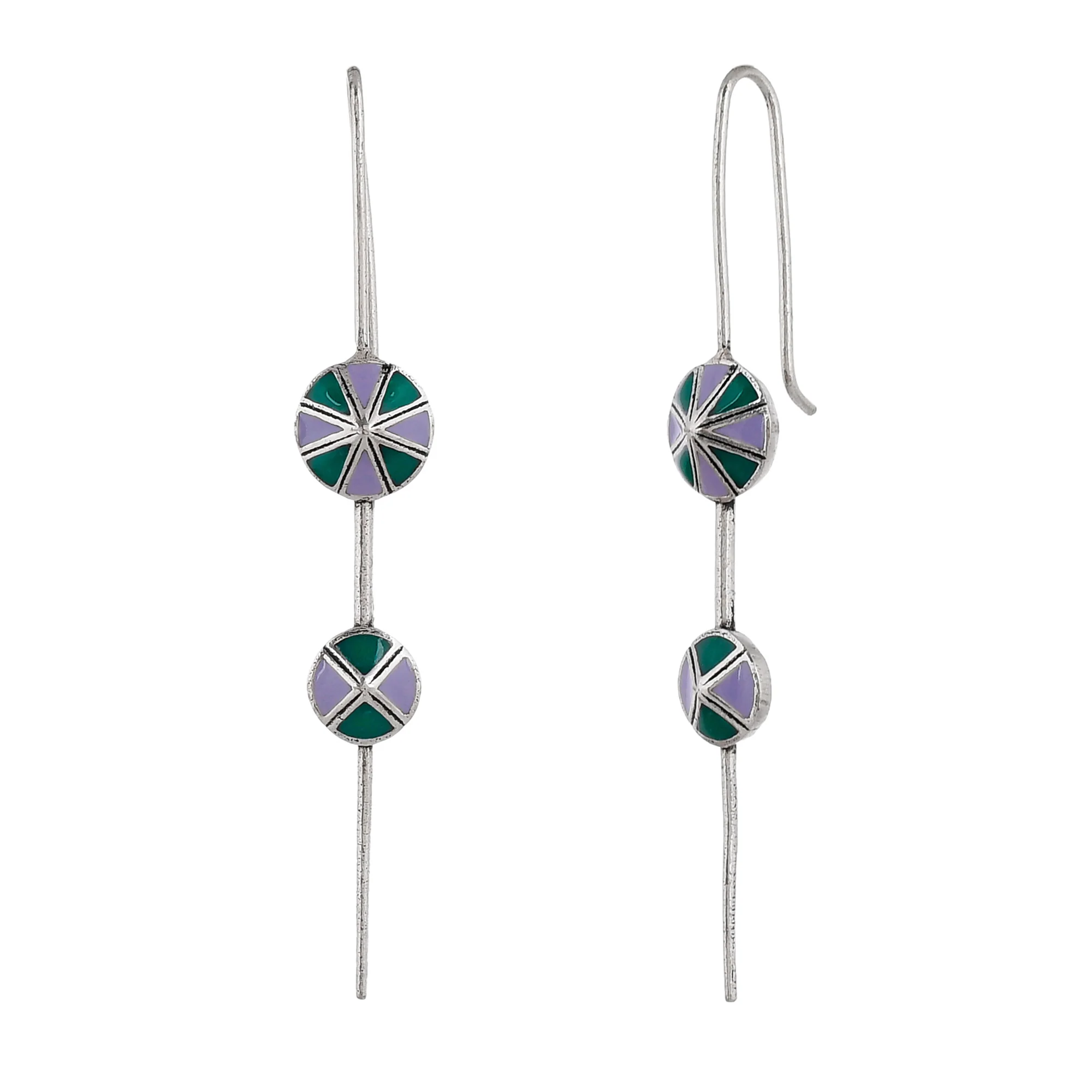 Zulu Absame Bar Ear Cuff Earrings - Image 4
