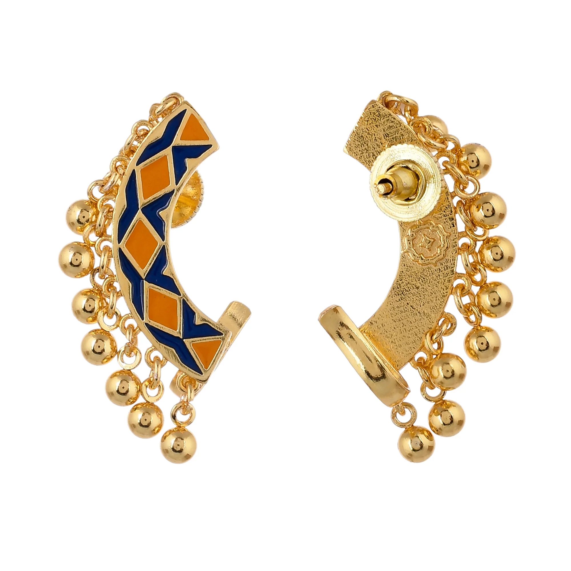 Zulu Neema Enameled Ear Cuff - Image 5